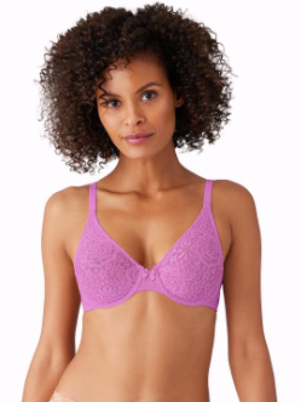 Wacoal Halo Lace Molded Underwire Bra 851205- First Bloom